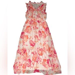 Emma & Michele Pink Floral Maxi Dress | XL